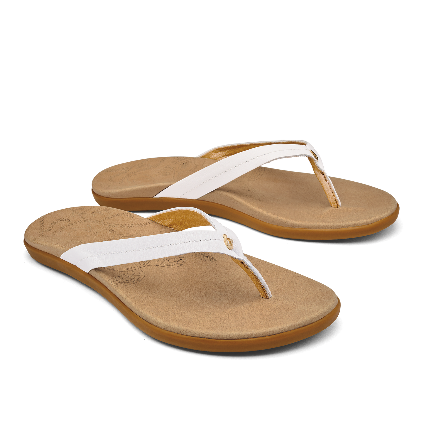 Honu - Bright White / Golden Sand