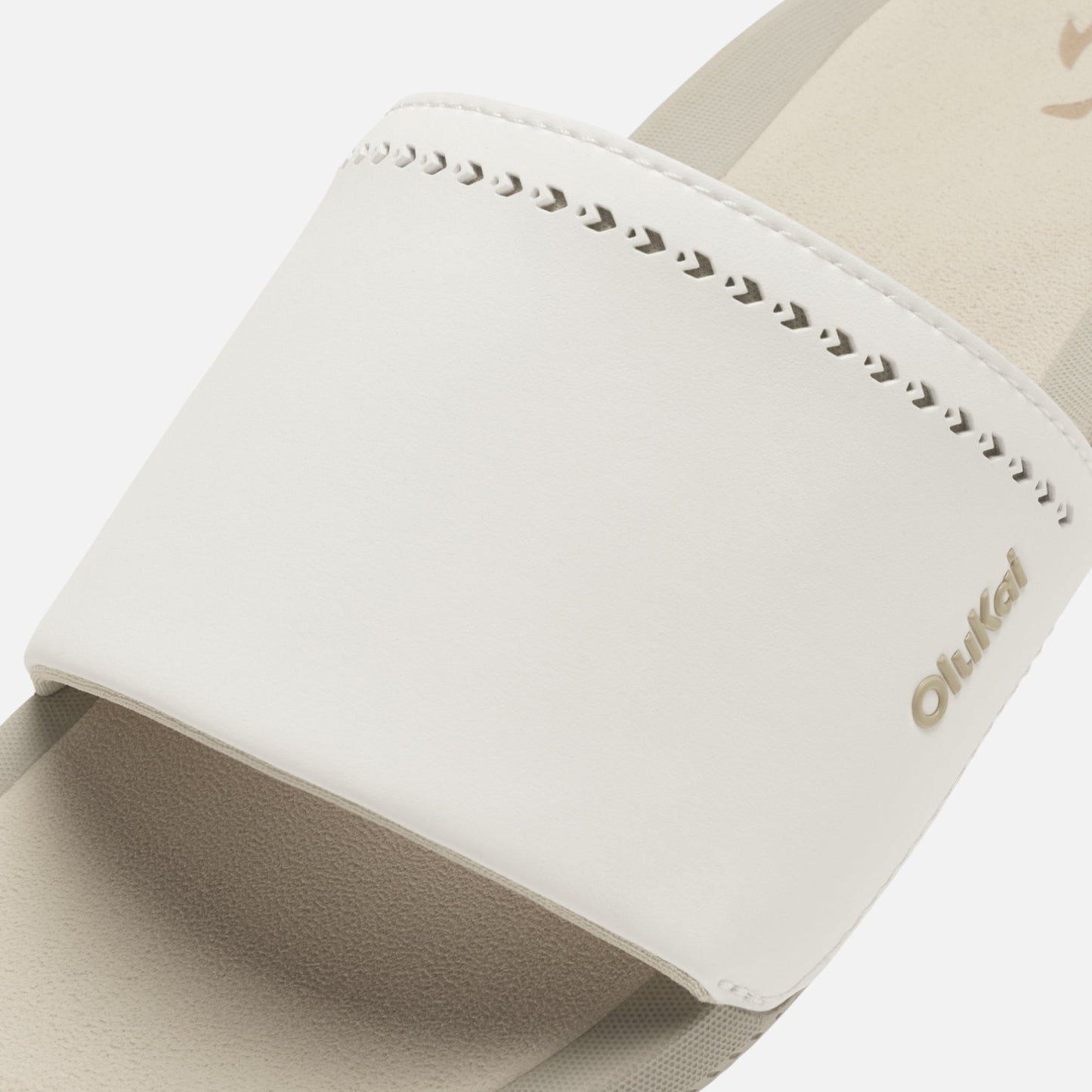 Ulele Slide  -  Bright White / Tapa