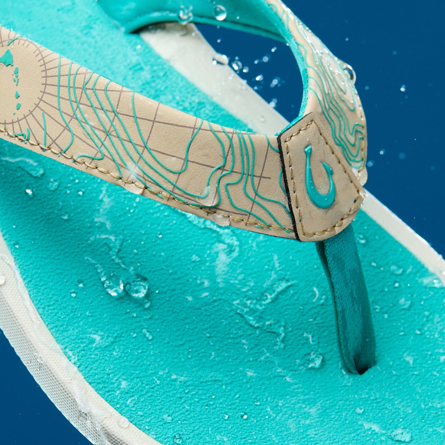 Ulele  -  Sand / Teal