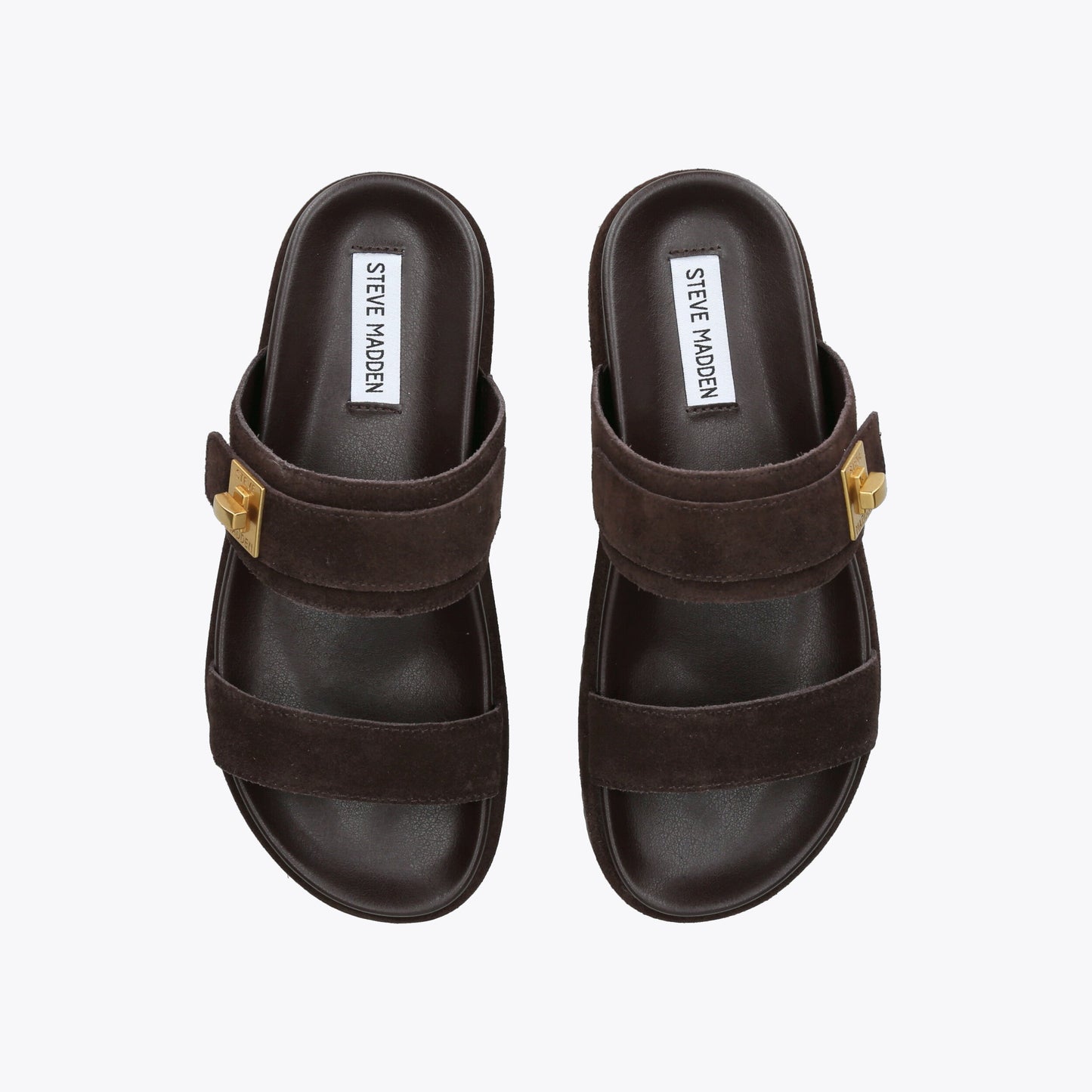 Take Two Dark Brown Suede