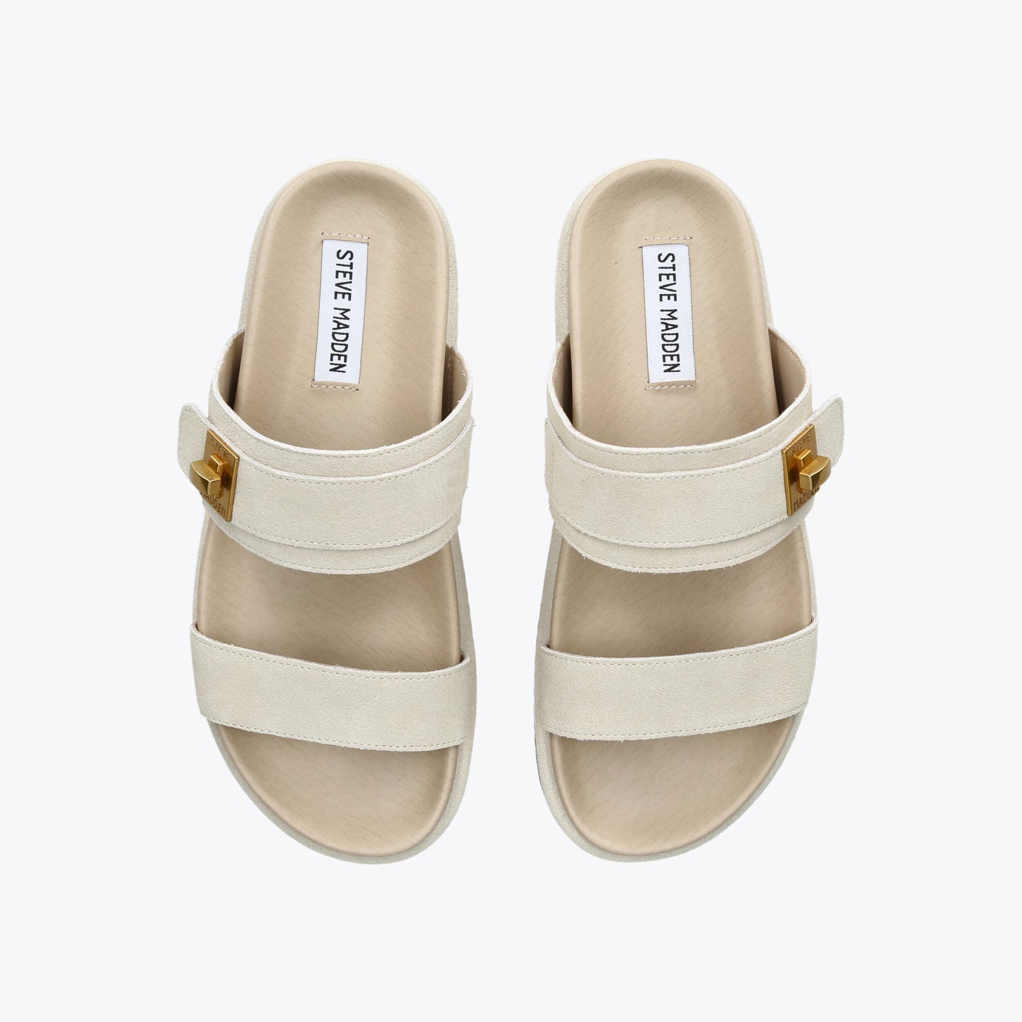 Take Two Beige Suede