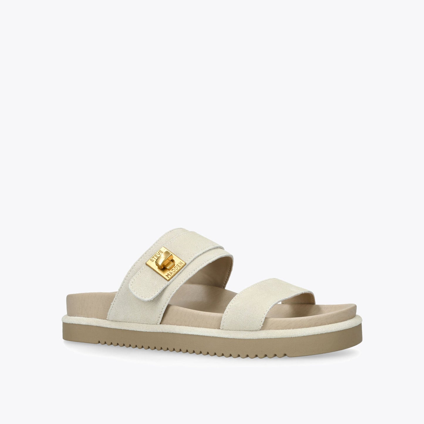 Take Two Beige Suede