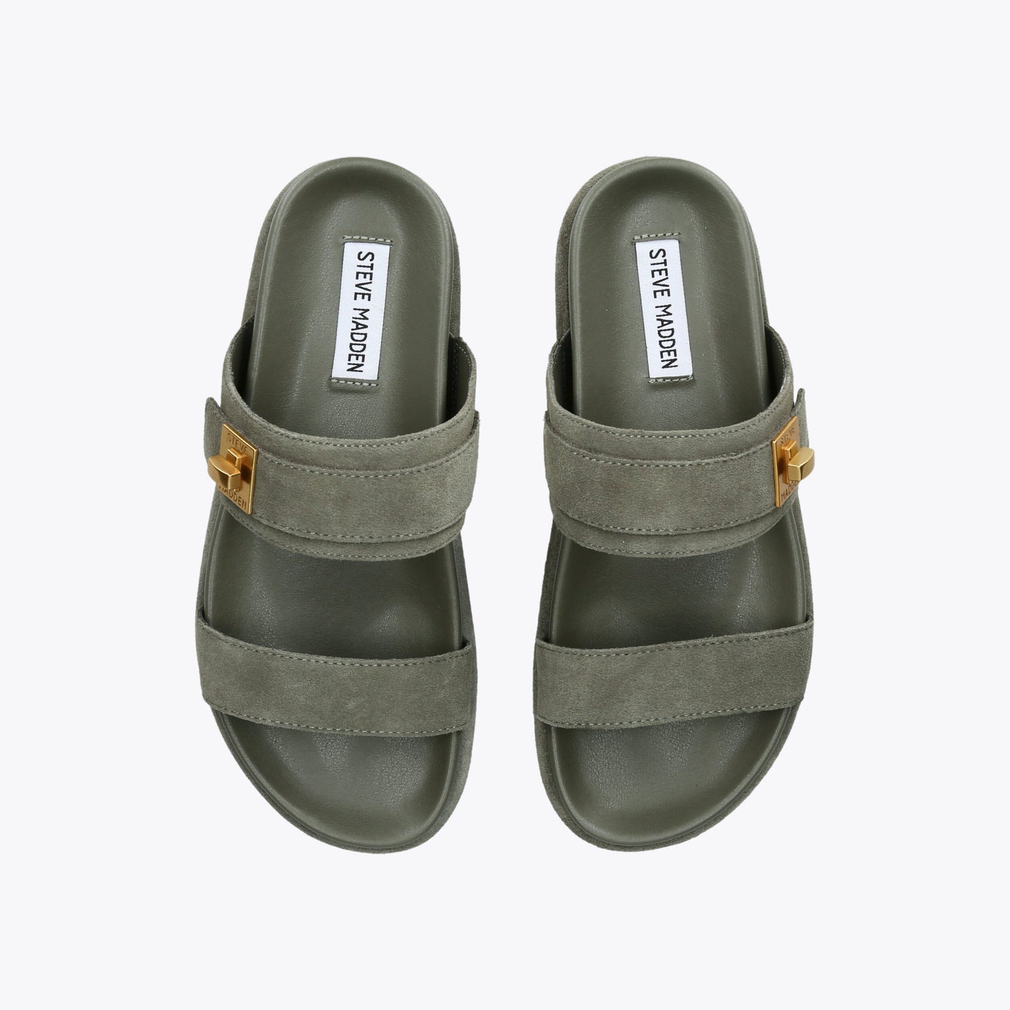 Take Two Khaki Suede