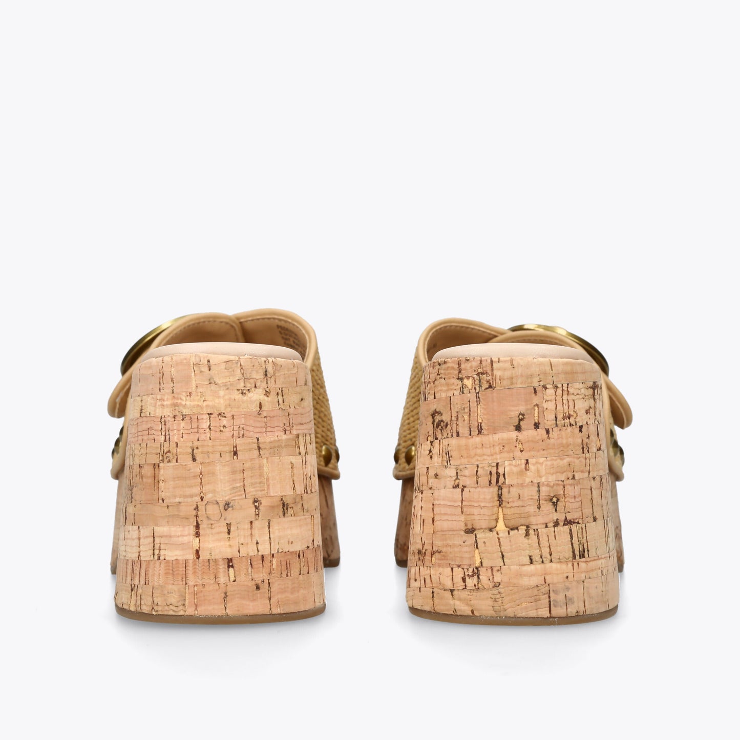 Pedestal Beige Raffia