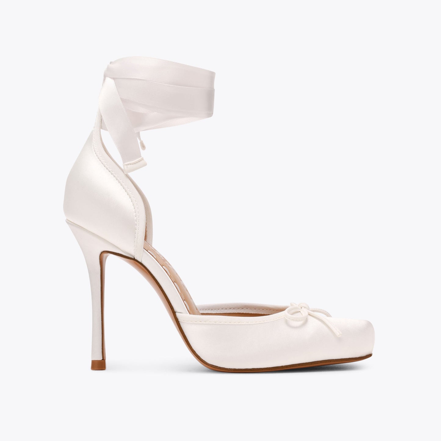 Larina White Satin