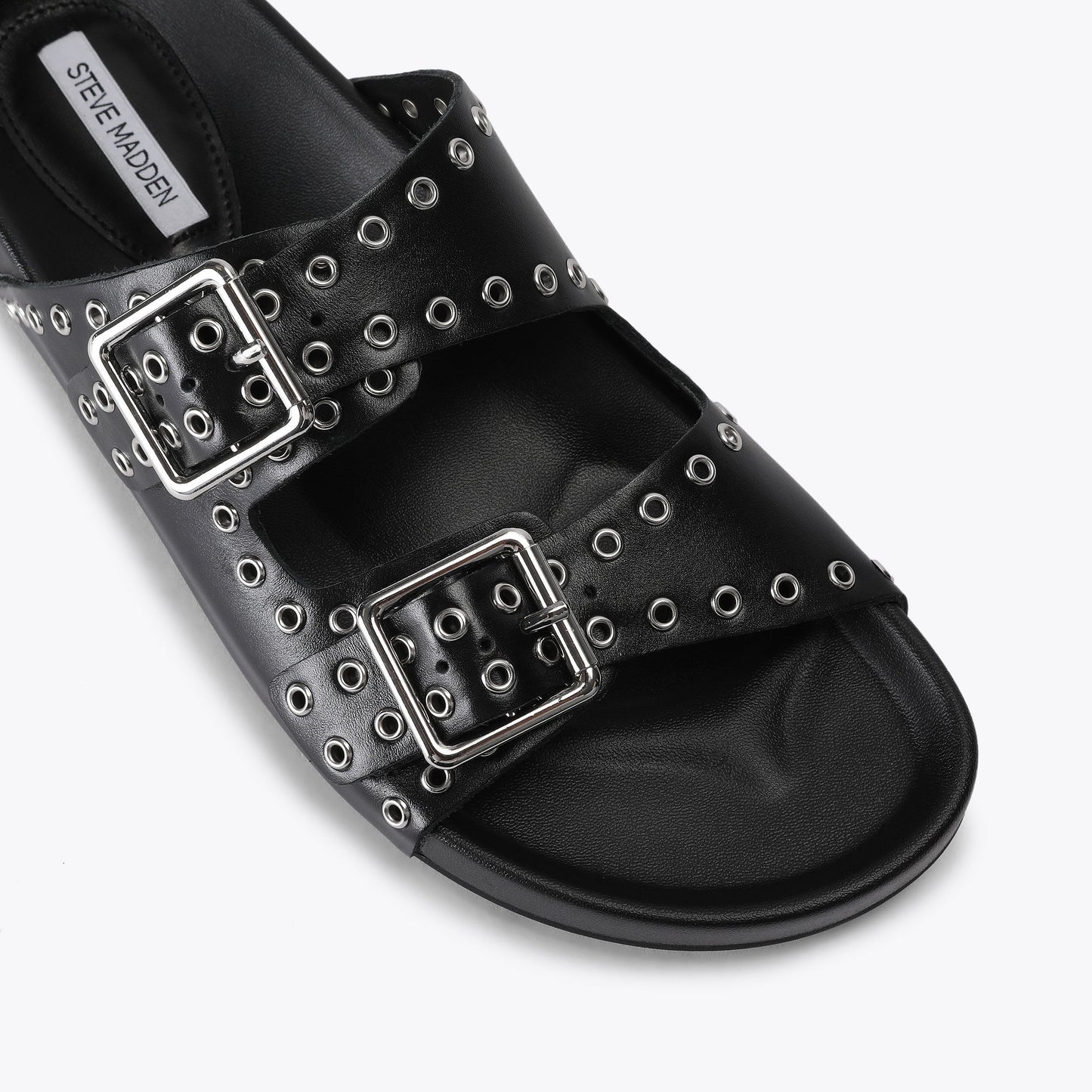 Abbot Black Leather