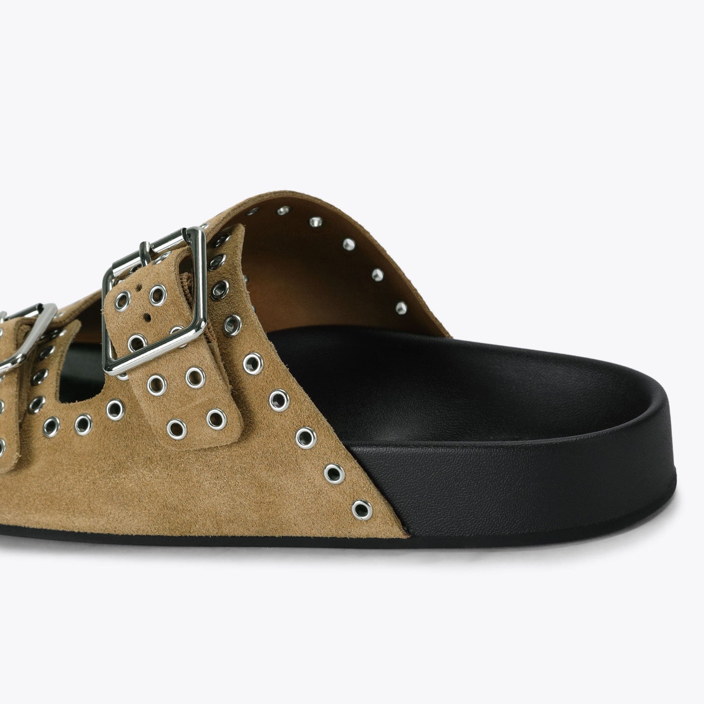 Abbot Taupe Suede