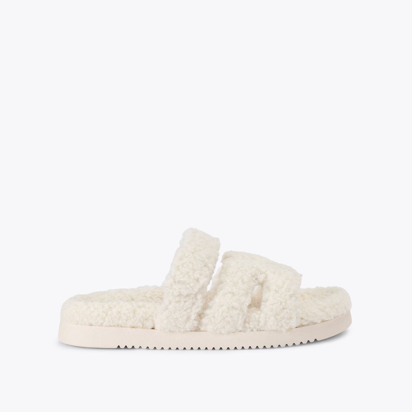 Missile Flat Sandal White