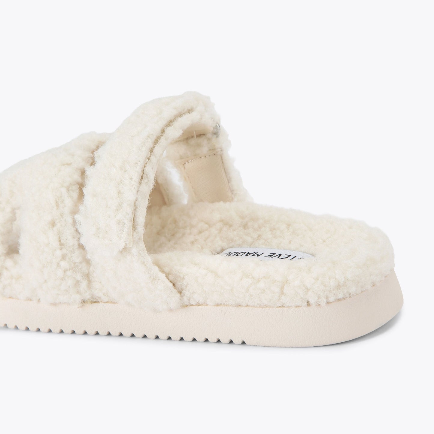 Missile Flat Sandal White