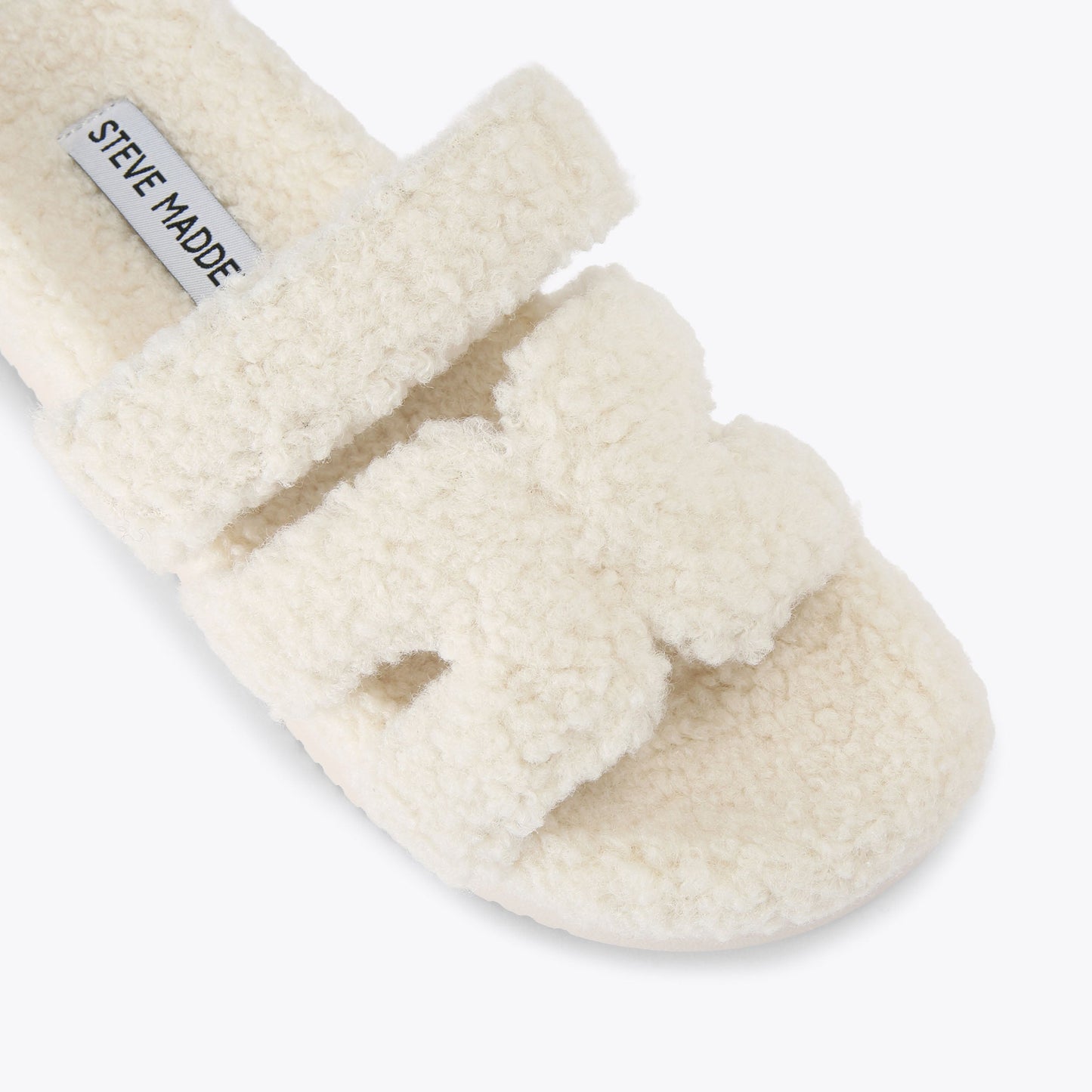 Missile Flat Sandal White