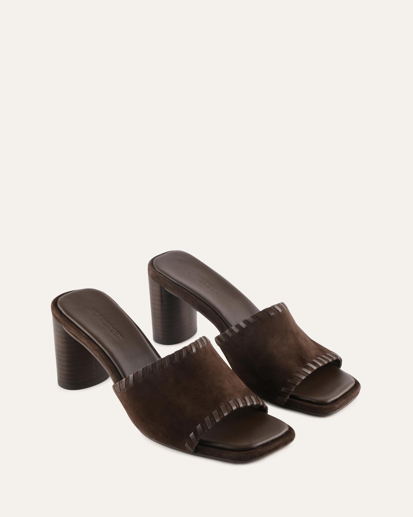 ELSA MID SANDALS CHOCOLATE SUEDE