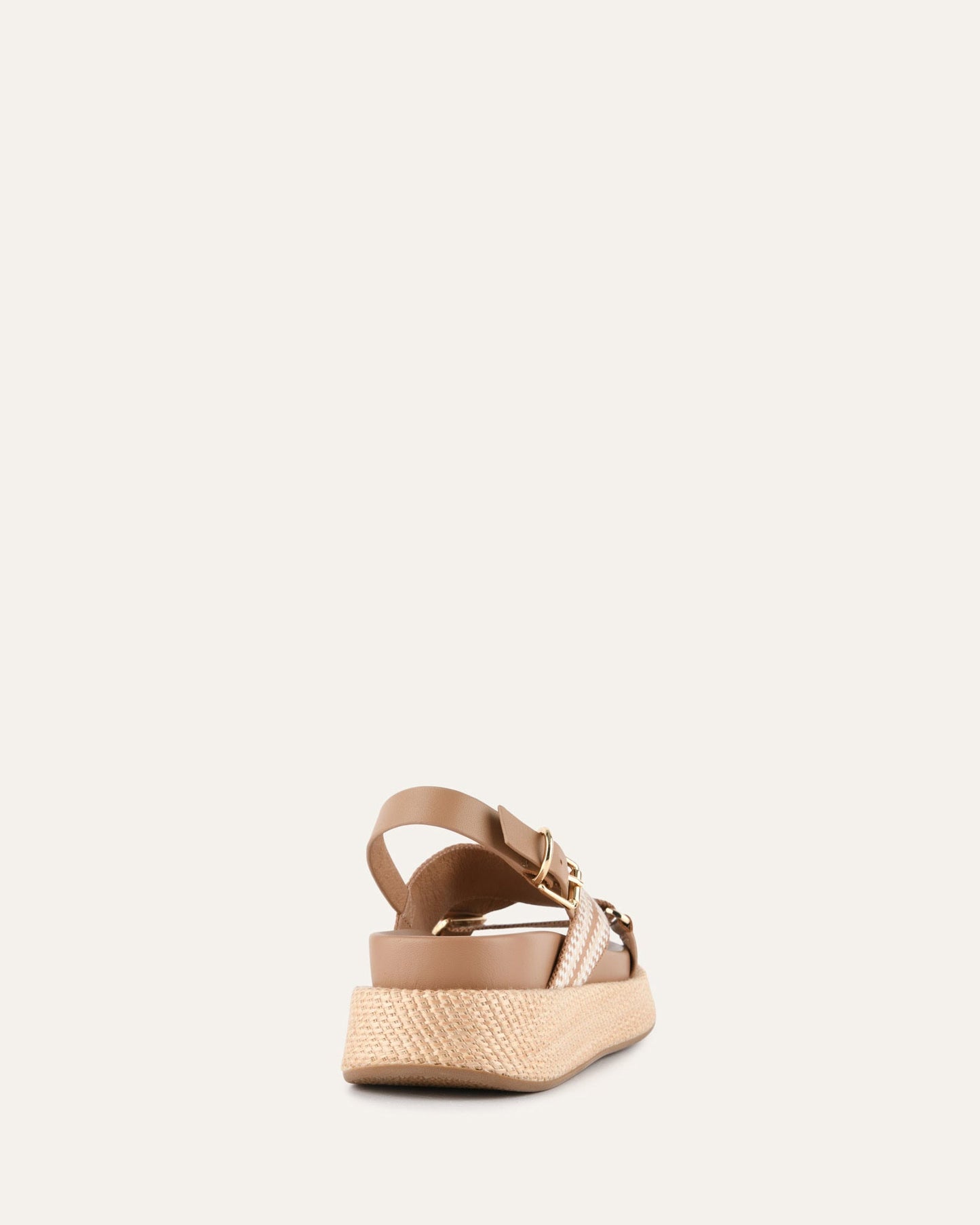 MARLEY FLAT SANDALS TAN MULTI