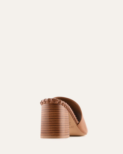 SIENNA MID HEEL SANDALS TUSCAN TAN LEATHER