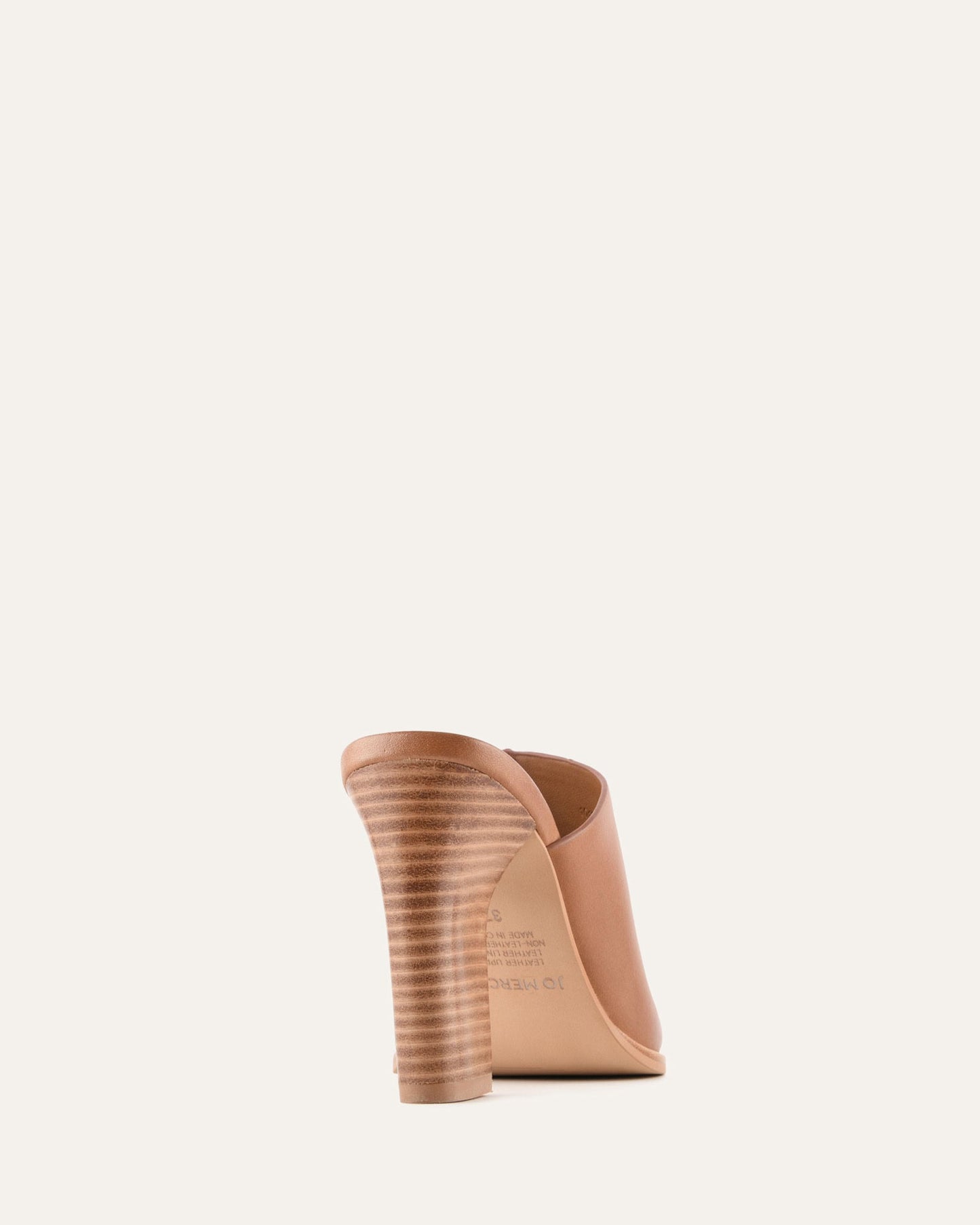 ZULU HIGH HEEL SANDALS TUSCAN TAN LEATHER