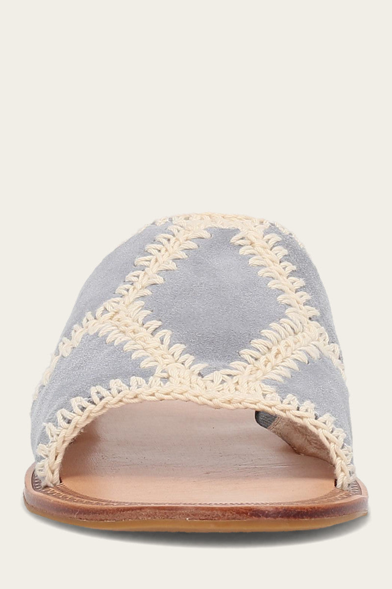 Ava Crochet Slide - Frye Found