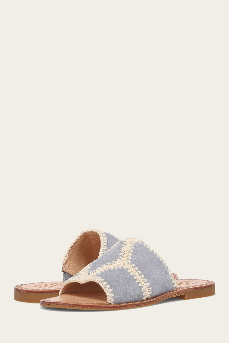Ava Crochet Slide - Frye Found