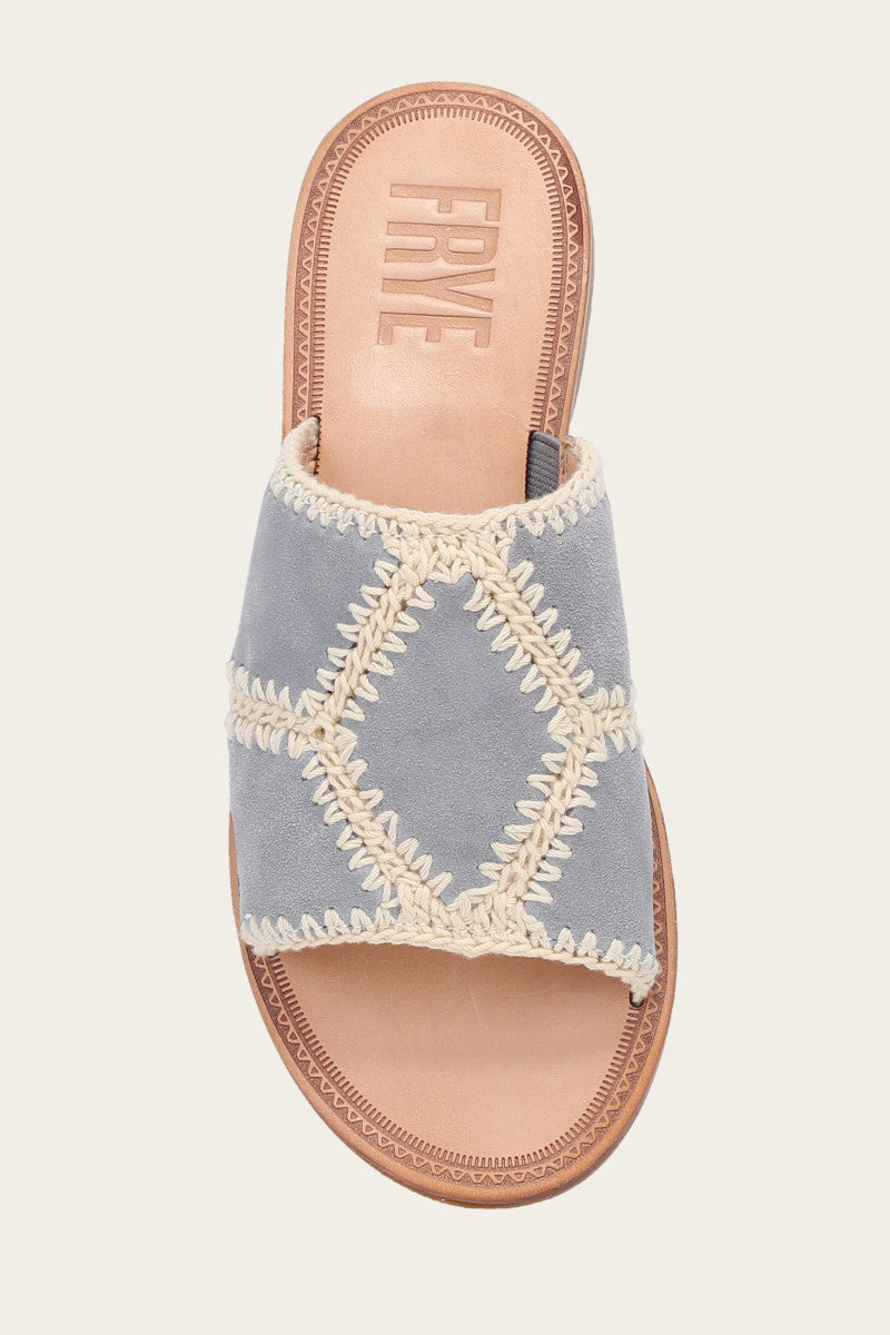 Ava Crochet Slide - Frye Found