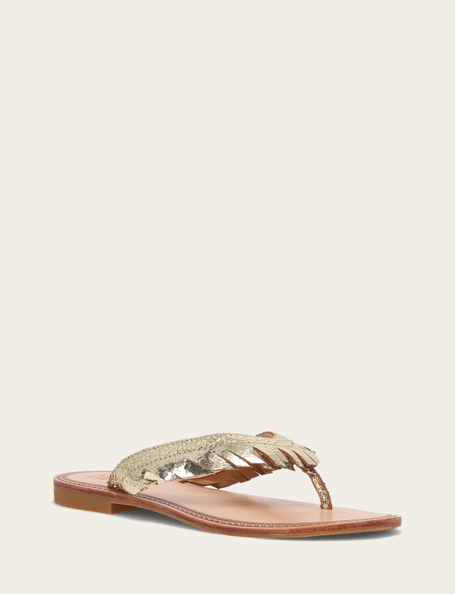 Ava Fringe Sandal