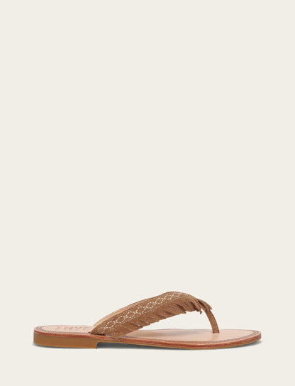 Ava Fringe Sandal