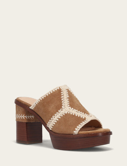 Pipa Crochet Platform Sandal