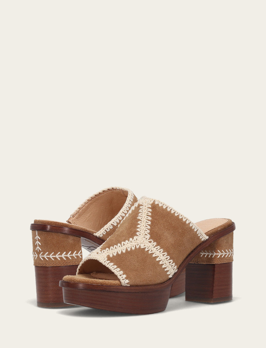 Pipa Crochet Platform Sandal