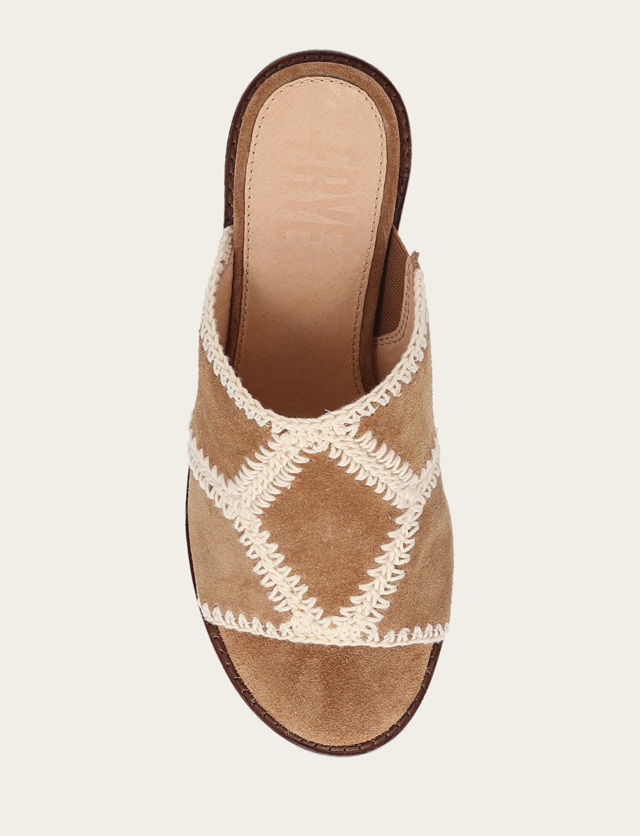 Pipa Crochet Platform Sandal