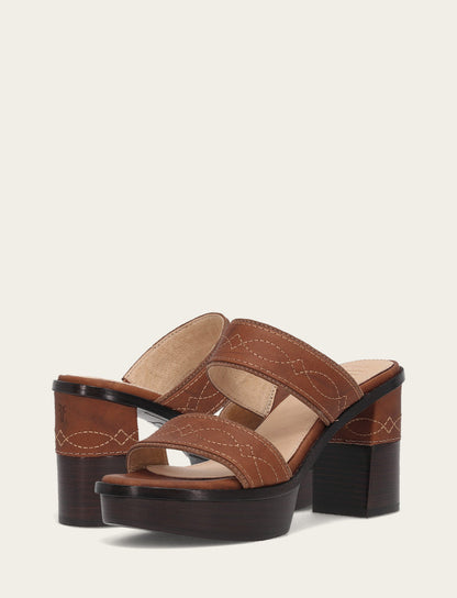 Pipa Woodstock 2 Band Platform Sandal