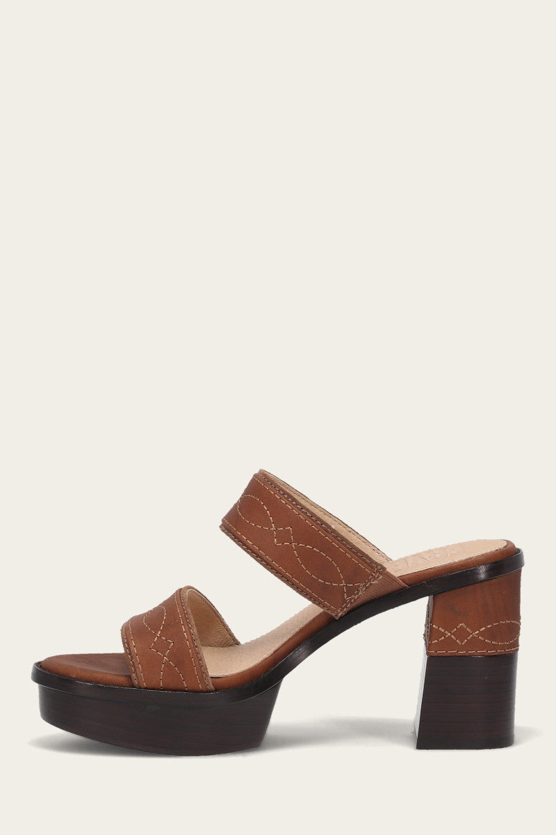 Pipa Woodstock 2 Band Platform Sandal - Pre-Loved