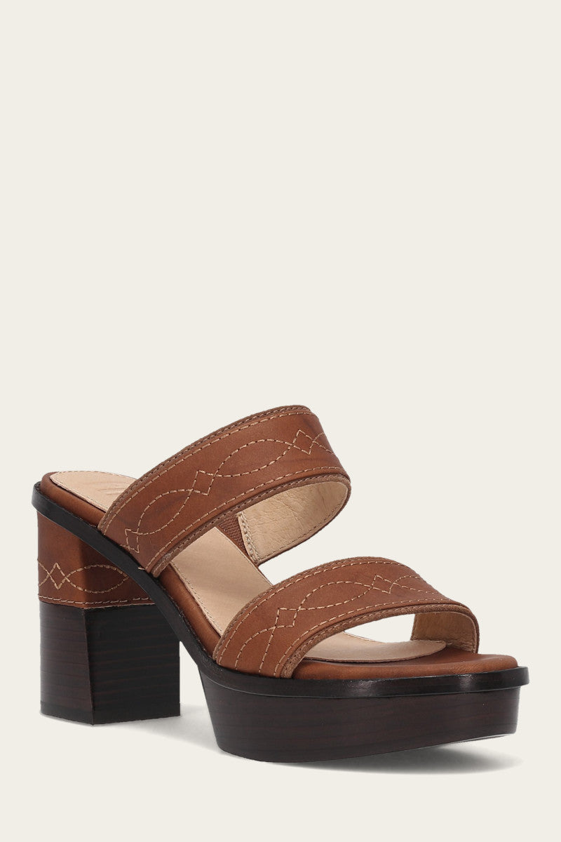 Pipa Woodstock 2 Band Platform Sandal - Pre-Loved